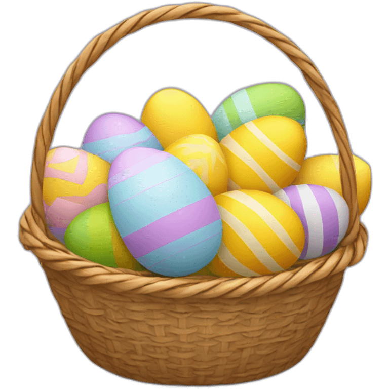 easter basket emoji