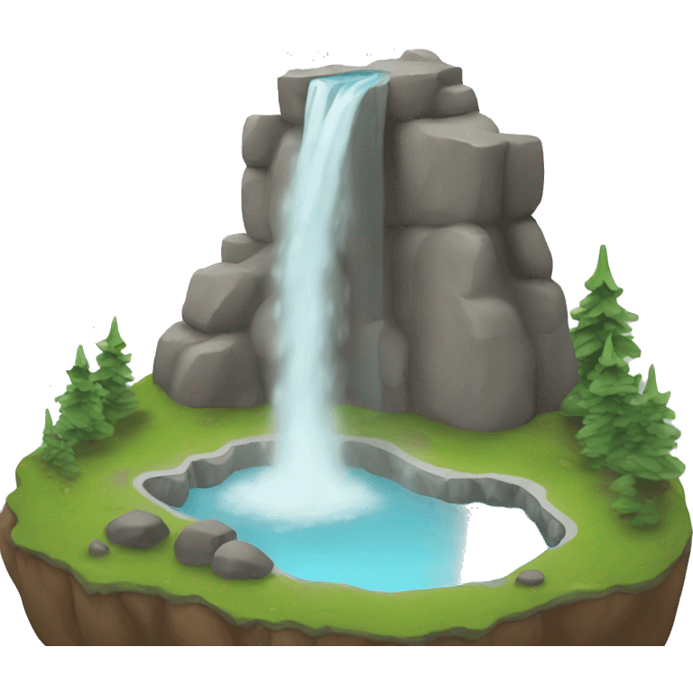 Geyser emoji