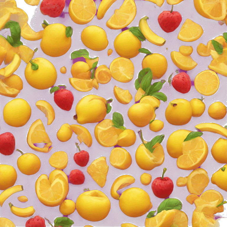 Juicy emoji