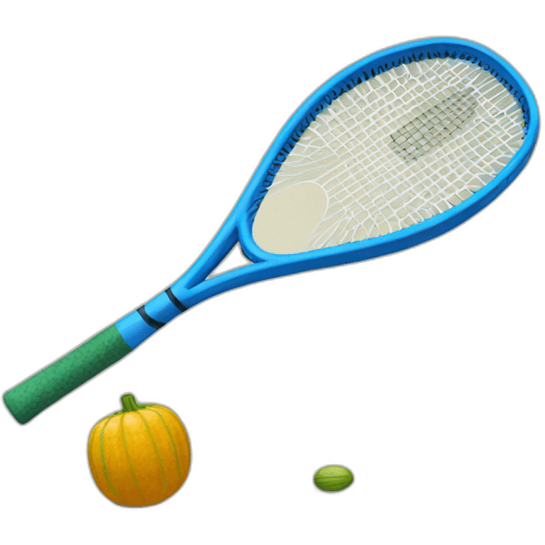 Squash racket emoji