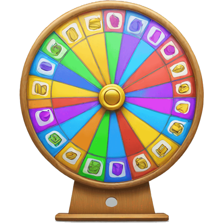 prize wheel emoji