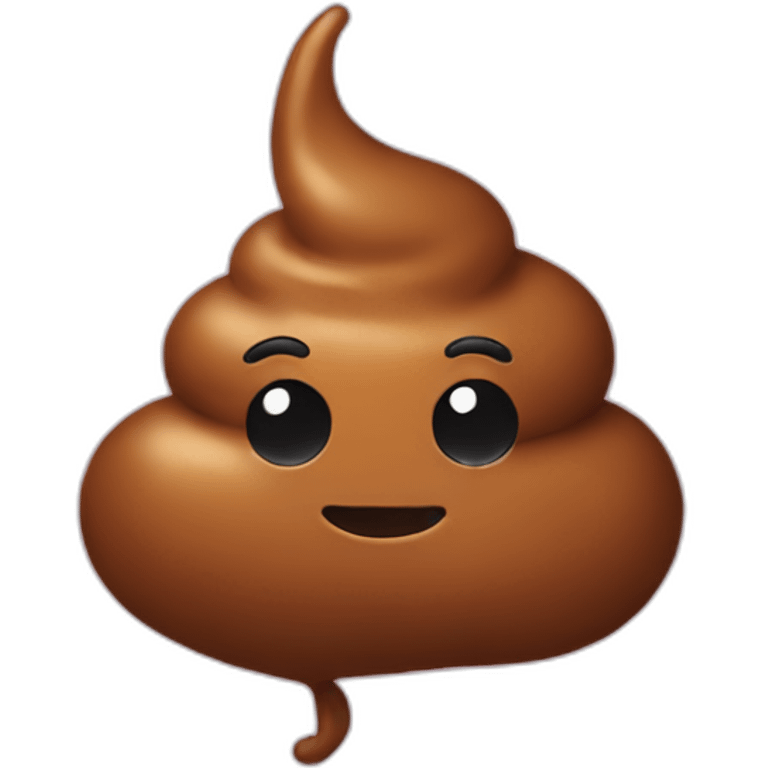 poop but fancy emoji