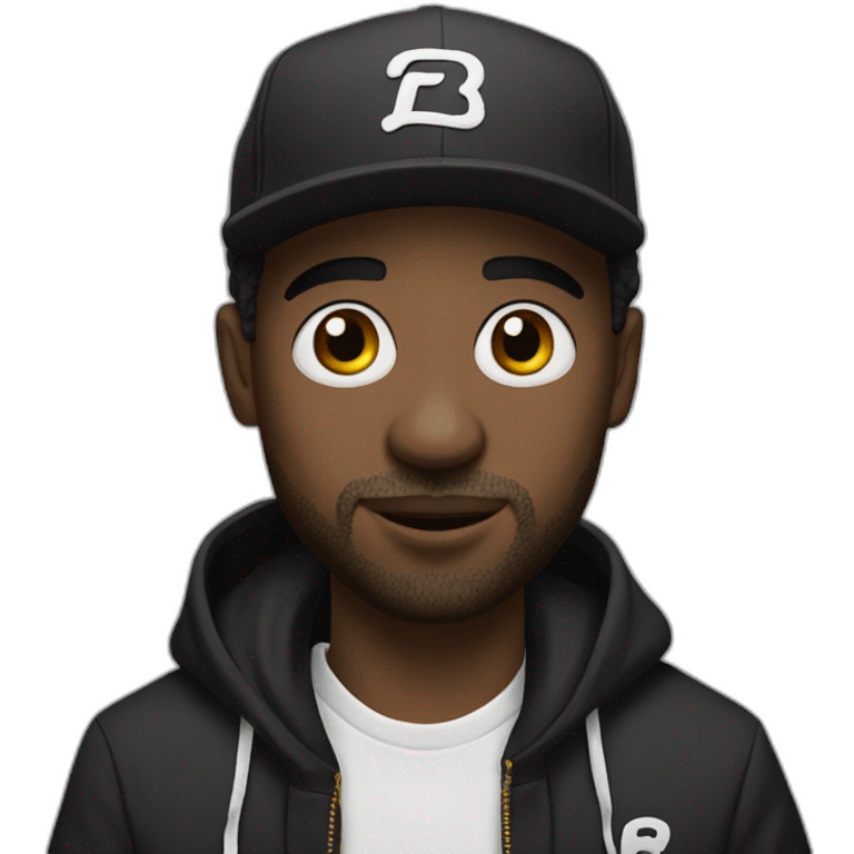 The french rapper Maes emoji