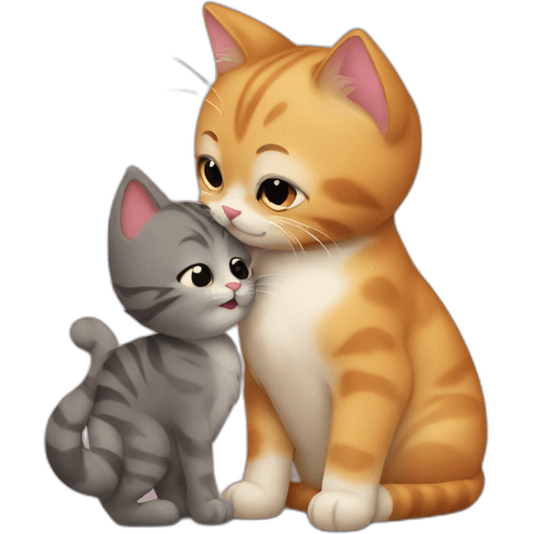 cat kissing emoji