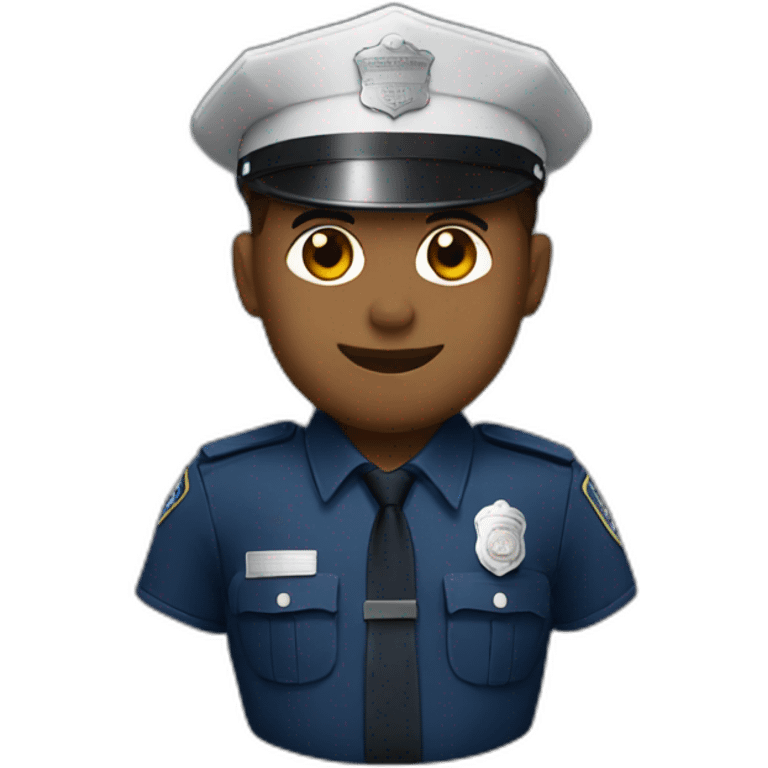 Police officer emoji