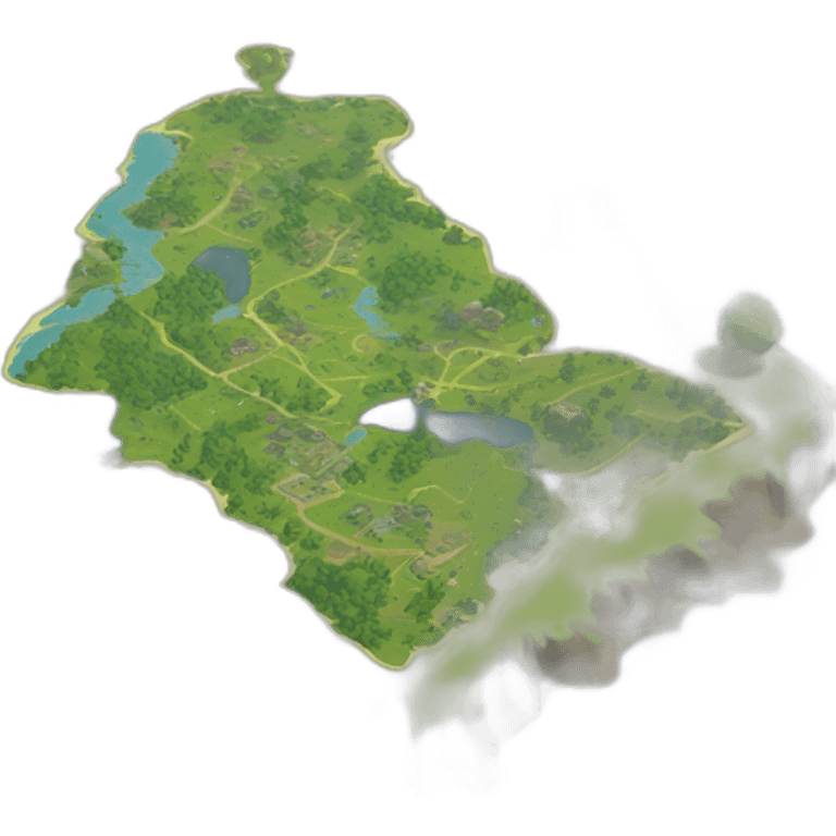 fortnite map as a map emoji