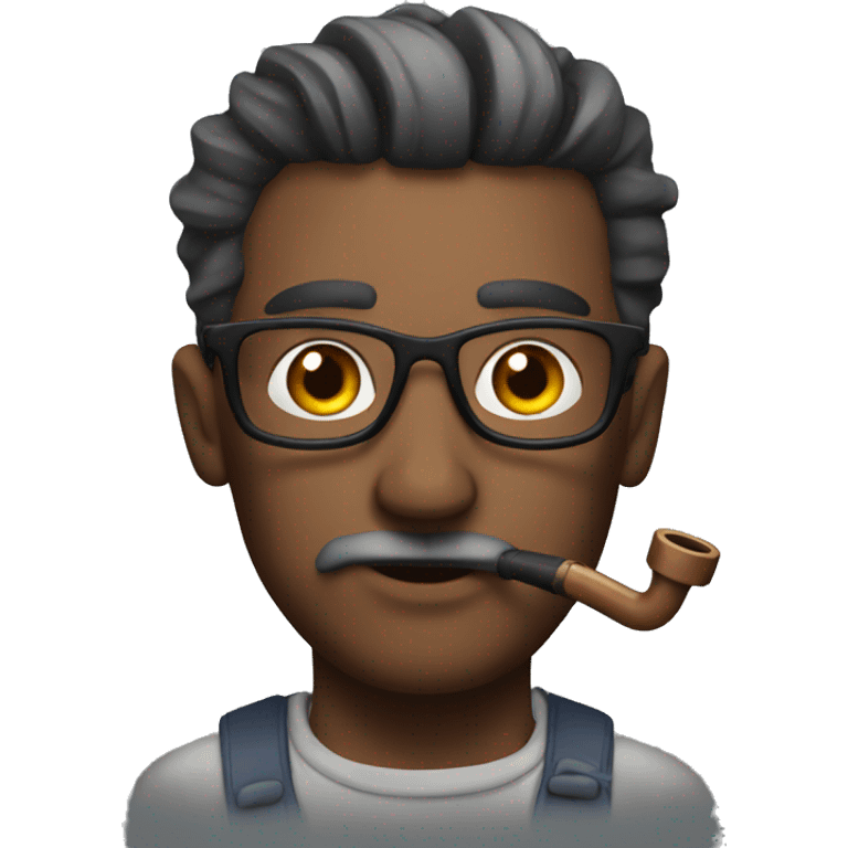 a man that create pipes emoji