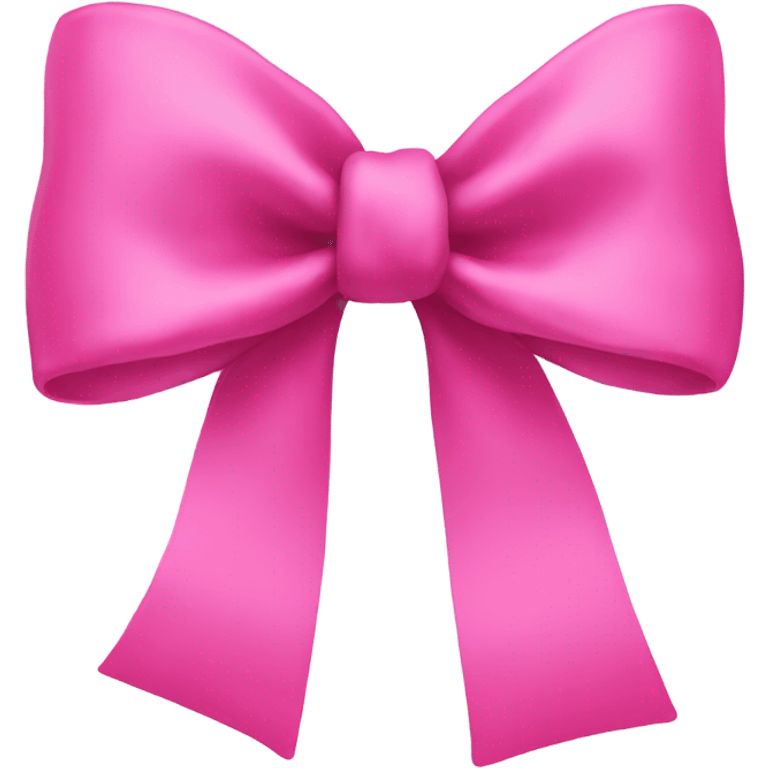 Pink bow emoji