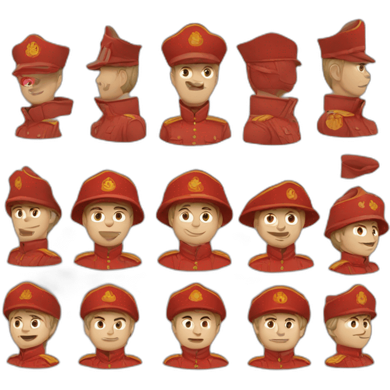 Red army emoji