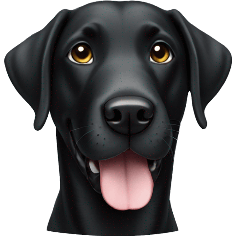 black labrador giving thumbs up emoji