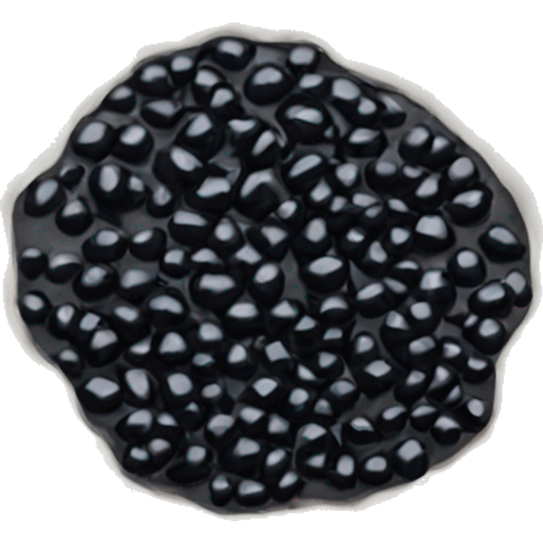 Velvet caviar emoji