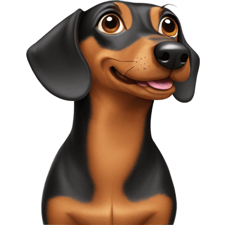 Weiner dog emoji