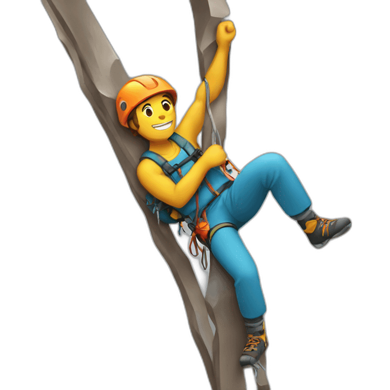 Climber  emoji