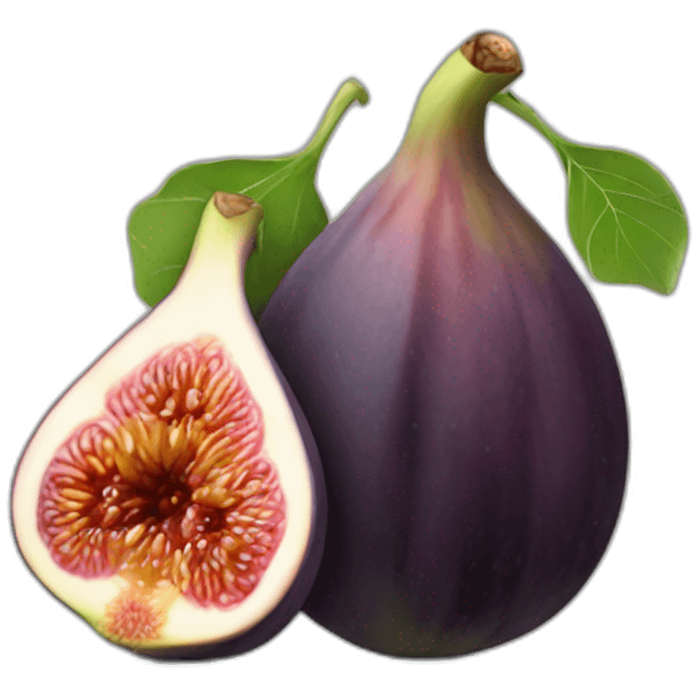 fig the fruit emoji