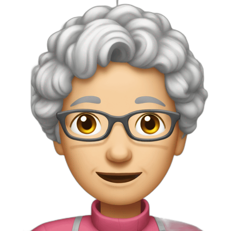 Granny's kitchen emoji