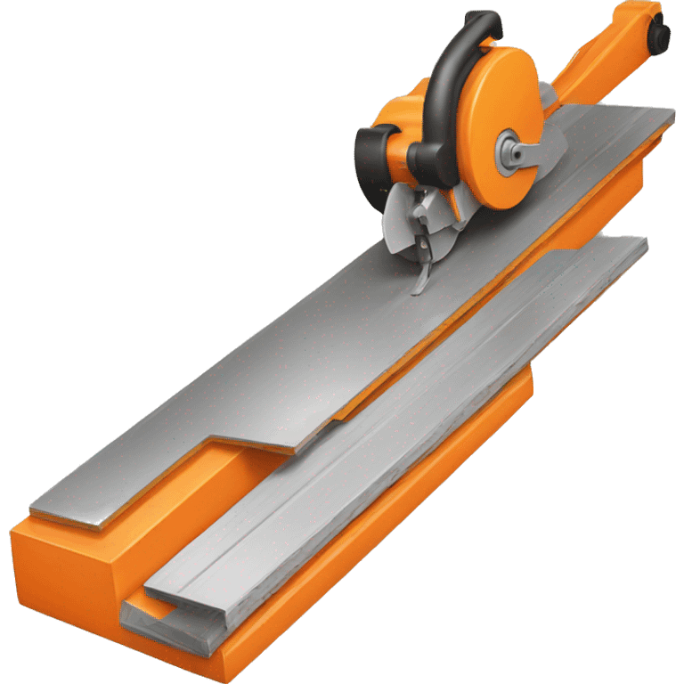 tile saw in orange emoji