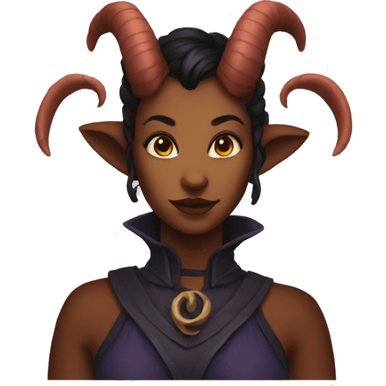 female tiefling emoji