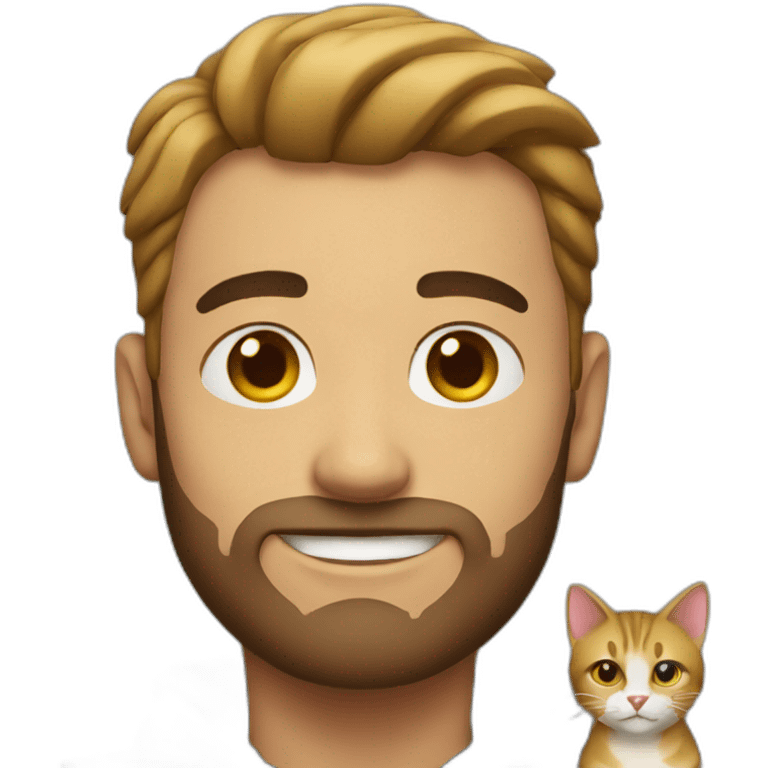 MEN AND CAT emoji