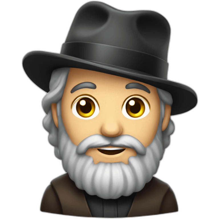 Lubavitch with bible emoji