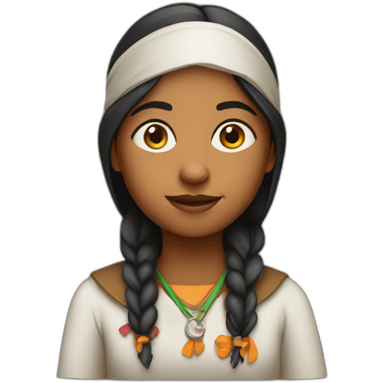 Researcher indian girl emoji