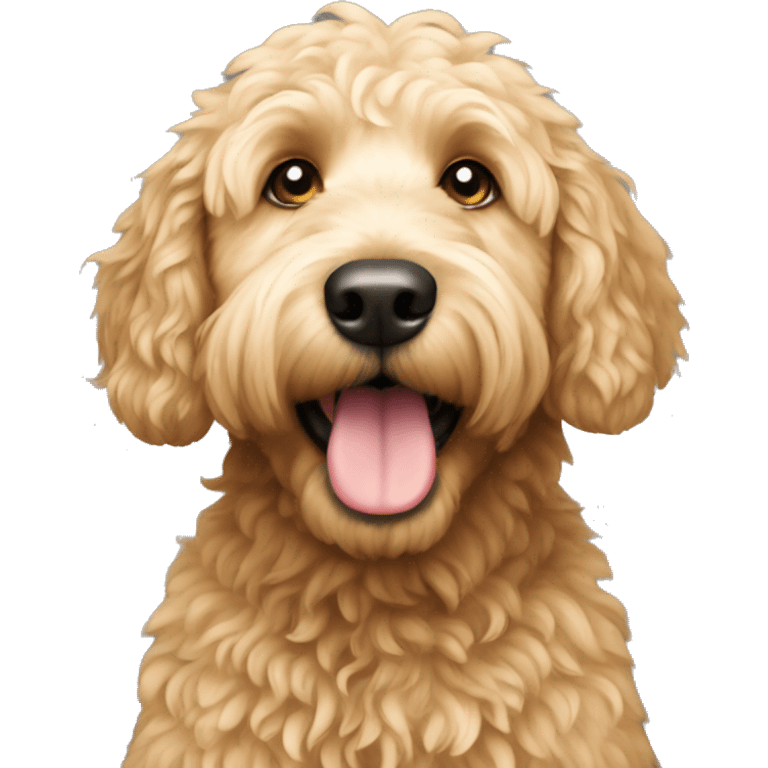 Golden doodle  emoji