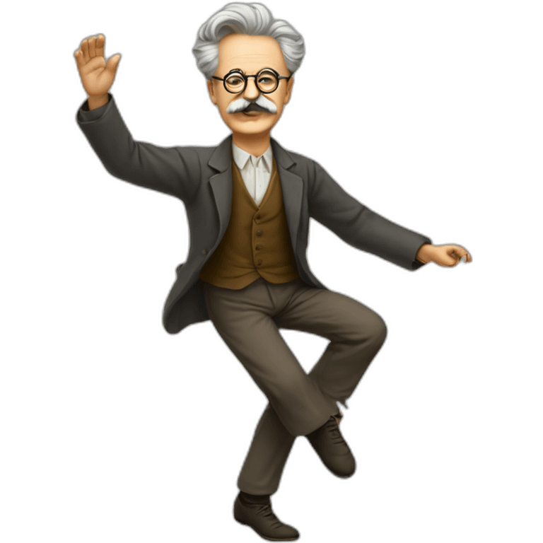 Dancing-leon-trotsky emoji