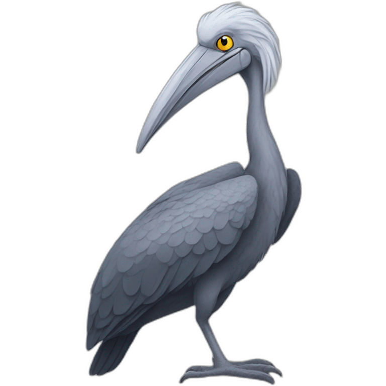 shoebill emoji