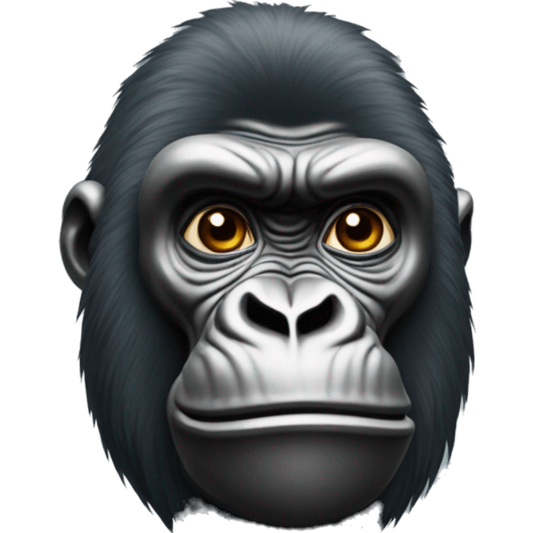 Gorilla Der Hallo Sagt  emoji