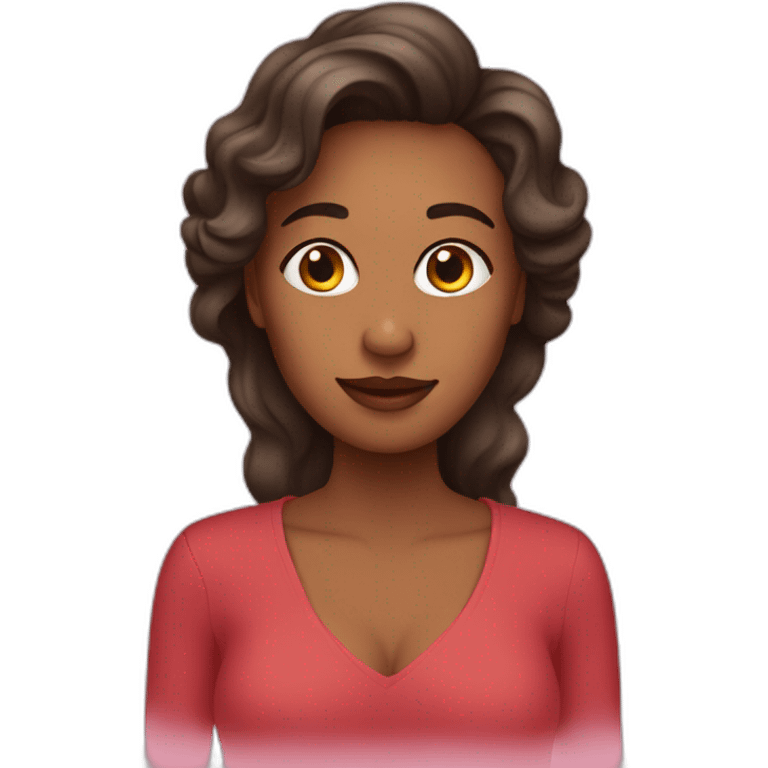 A women in love emoji