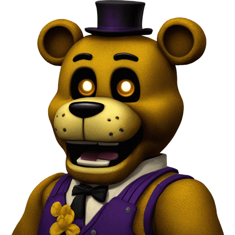 Fredbear fnaf 4 animatronic emoji