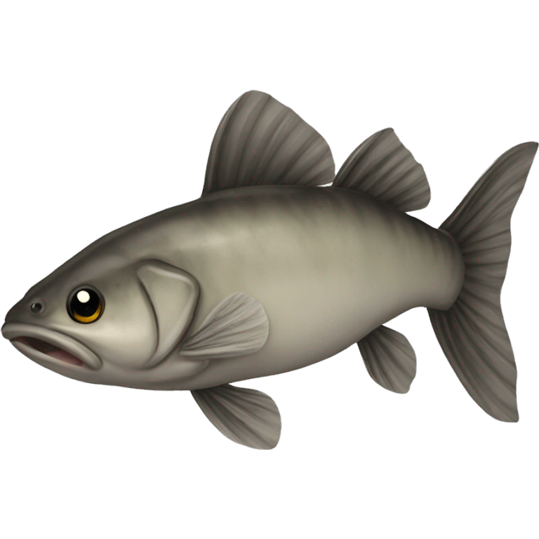 Realistic catfish emoji