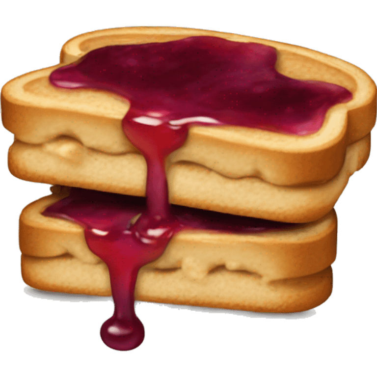 peanut butter & jelly sandwich  emoji