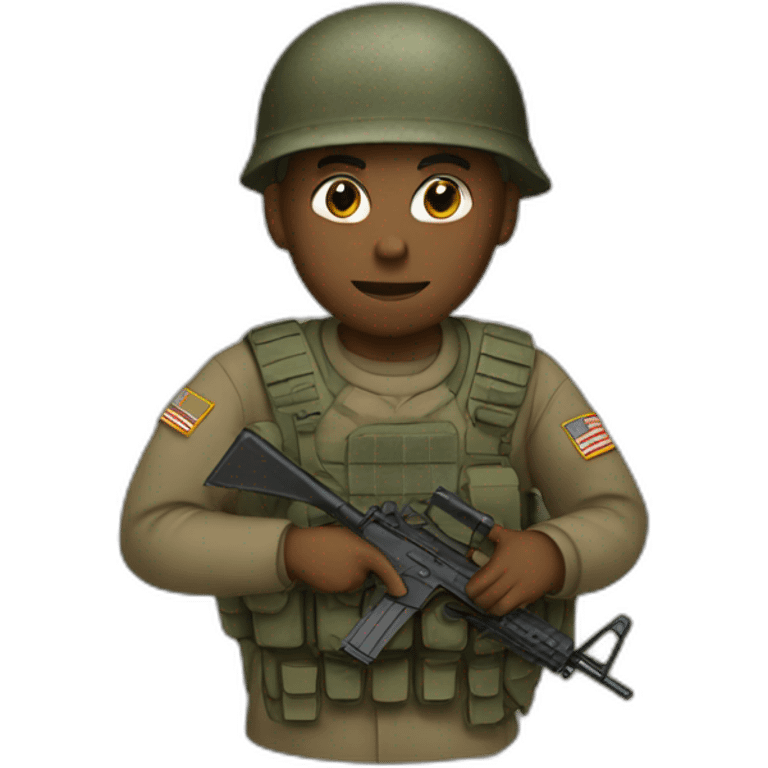 Soldiers emoji