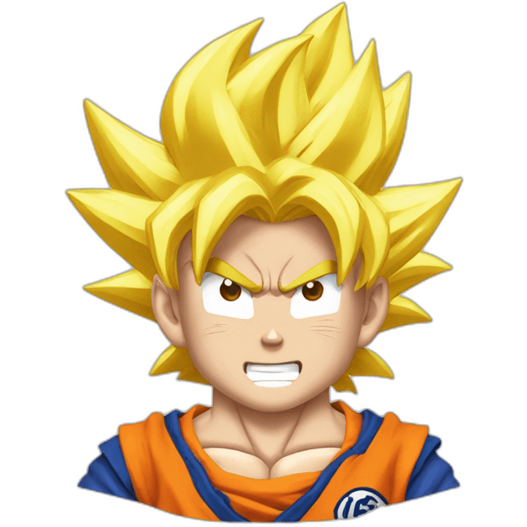 Goku from dragon ball z emoji