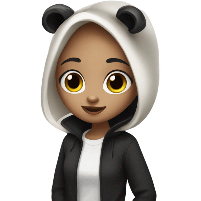 Turn Olivia into a panda emoji