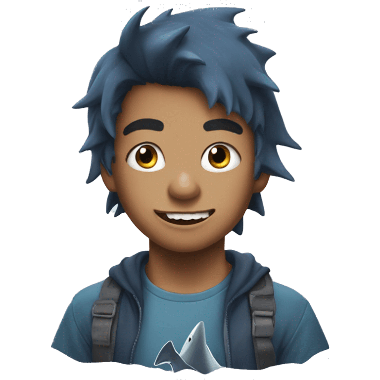 shark boy emoji