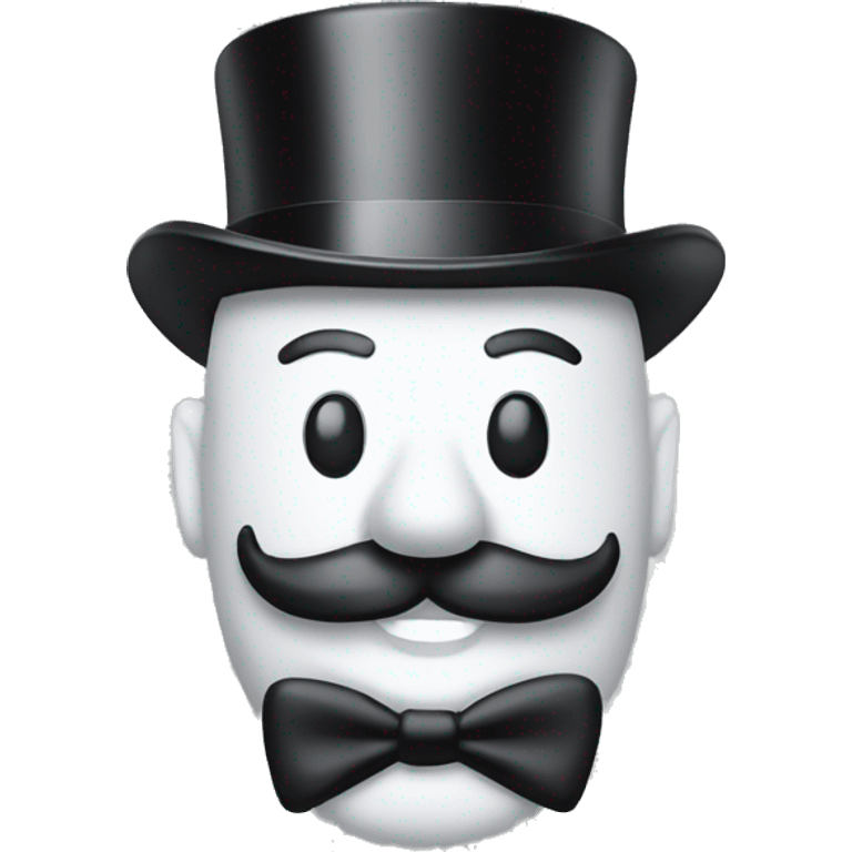  monopoly man's head emoji