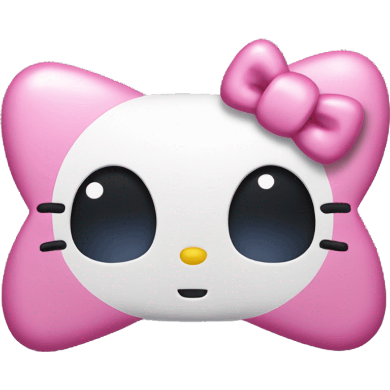 hello kitty bow emoji