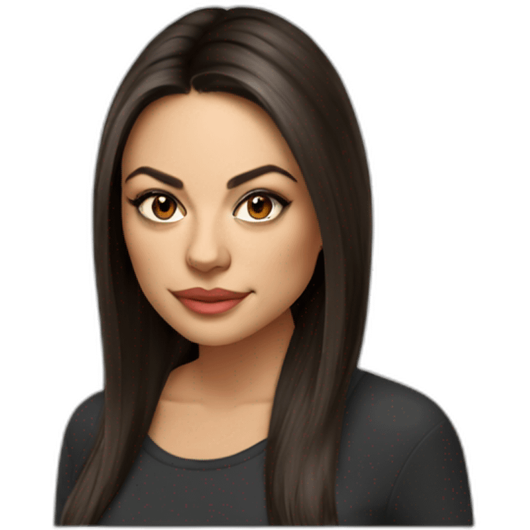 mila kunis emoji