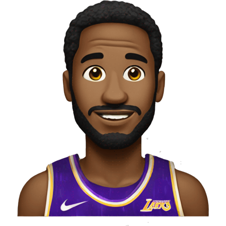 HOLOGRAPHIC LOS ANGELES LAKERS emoji