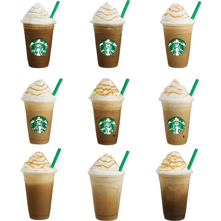 Starbucks frappe emoji