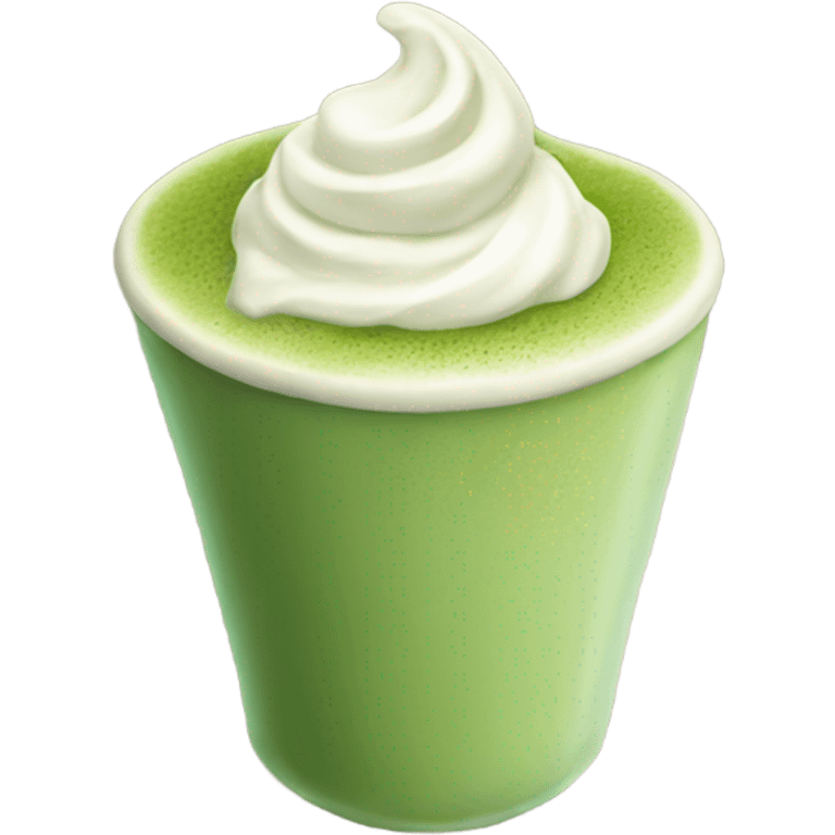 Matcha latte emoji