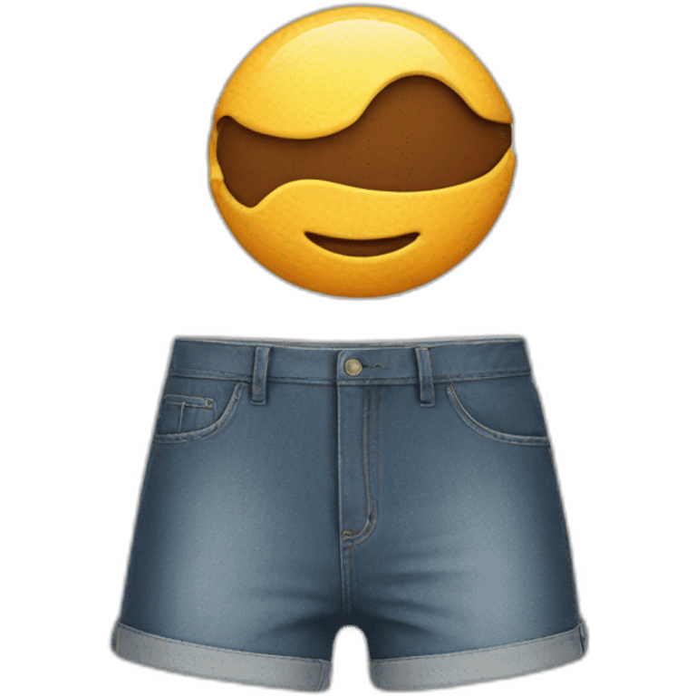 Shorts-in-restaurant emoji