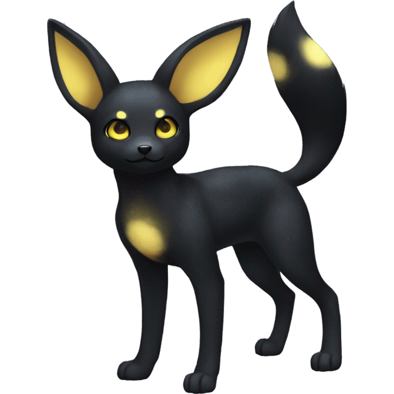 Lunar Nebula Umbreon full body emoji