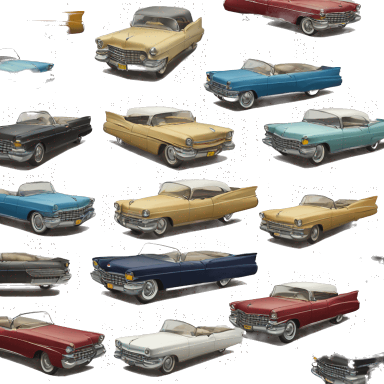 vintage Cadillac  emoji