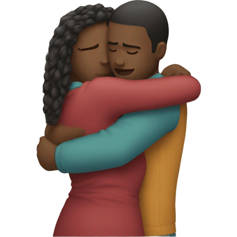 2 people hugging emoji