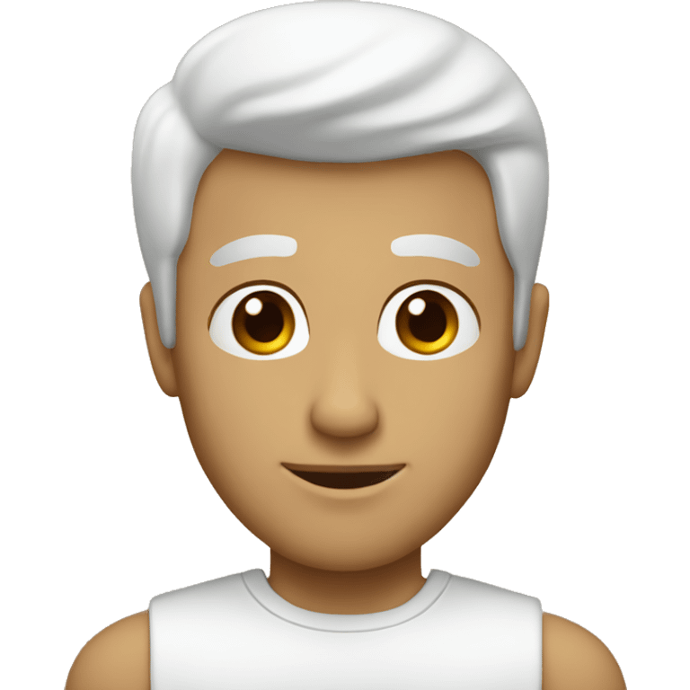 Hombre blanco  emoji