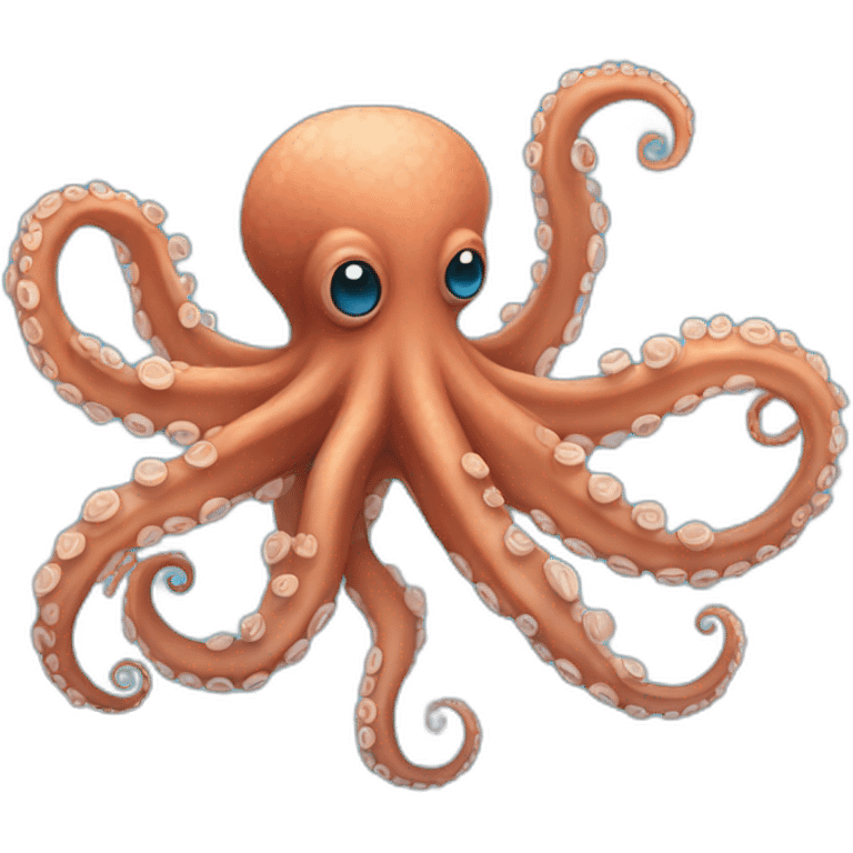 octopus blue sky emoji