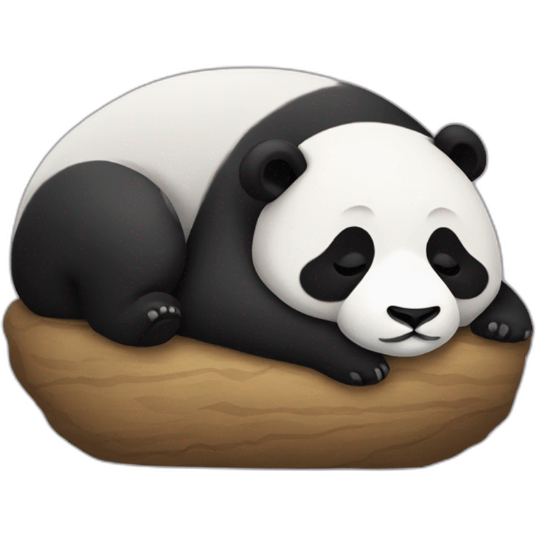 Panda sleeping  emoji