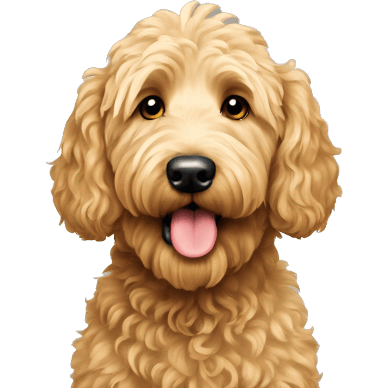 Goldendoodle emoji